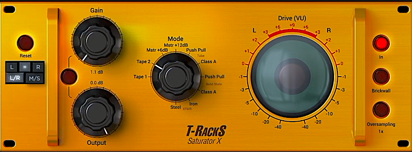 IK Multimedia T-RackS Saturator X